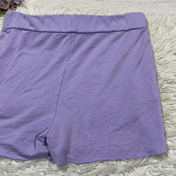 Majestic Filatures Deluxe Purple Drawstring Jersey Shorts - Picture 8 of 9